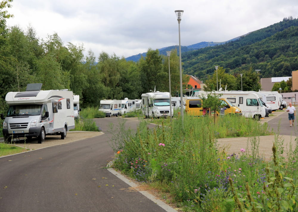 Aire De Stationnement Pour Camping Car Massif Des Vosges